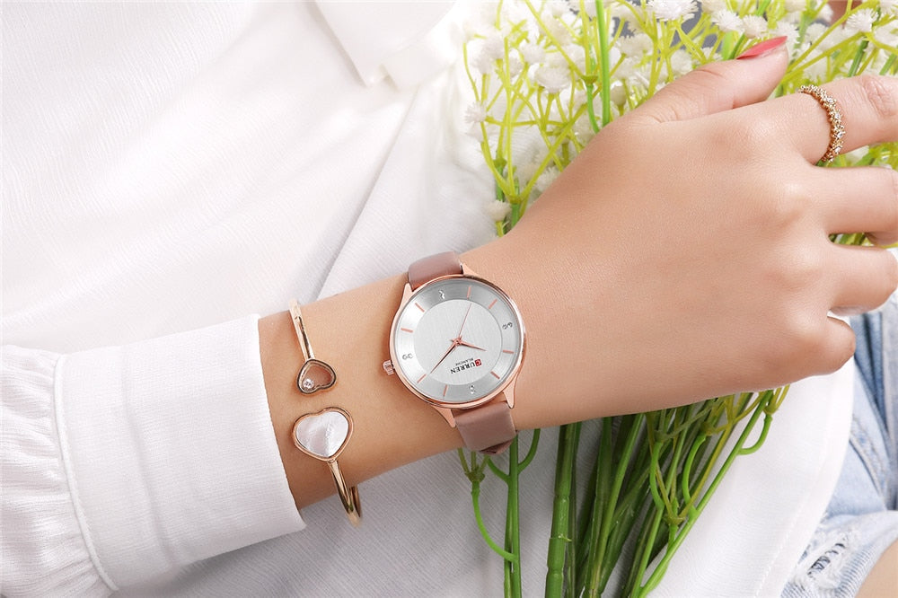 YSYH Brand Watch Women Fashion Leather Quatz Wristwatch For Womens Girls Diamond Dial 30M Waterproof Female Clock bayan saat