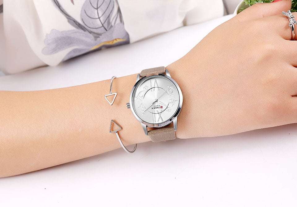 YSYH Watches Women Fashion Creative Analog Quartz Wrist Watch Reloj Mujer Casual Leather Ladies Clock Female Montre femme