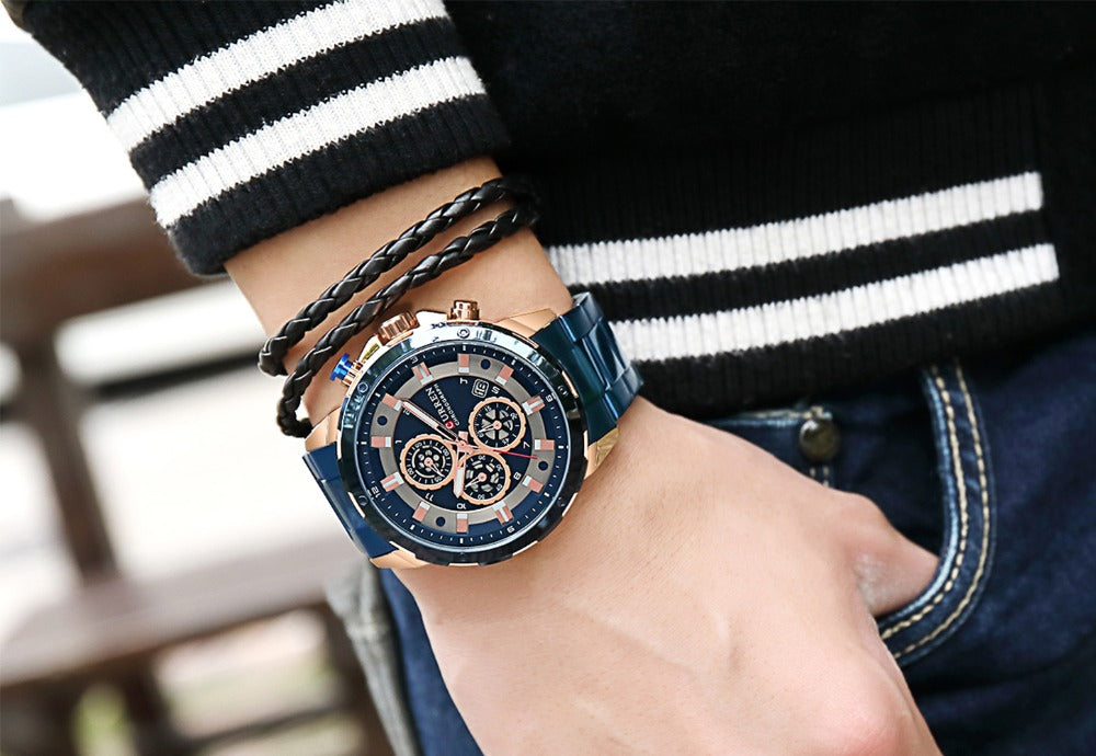 YSYH    Men's Watch Luxury Famous  Sport Watch Military Quartz Men Wristwatch Reloj