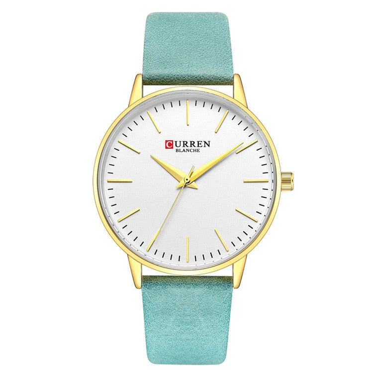 YSYH Fashion Quartz Women's Watch Womens Watches Simple Leather Girls Wristwatch Ladies Dress Clock Reloj Mujer Gifts