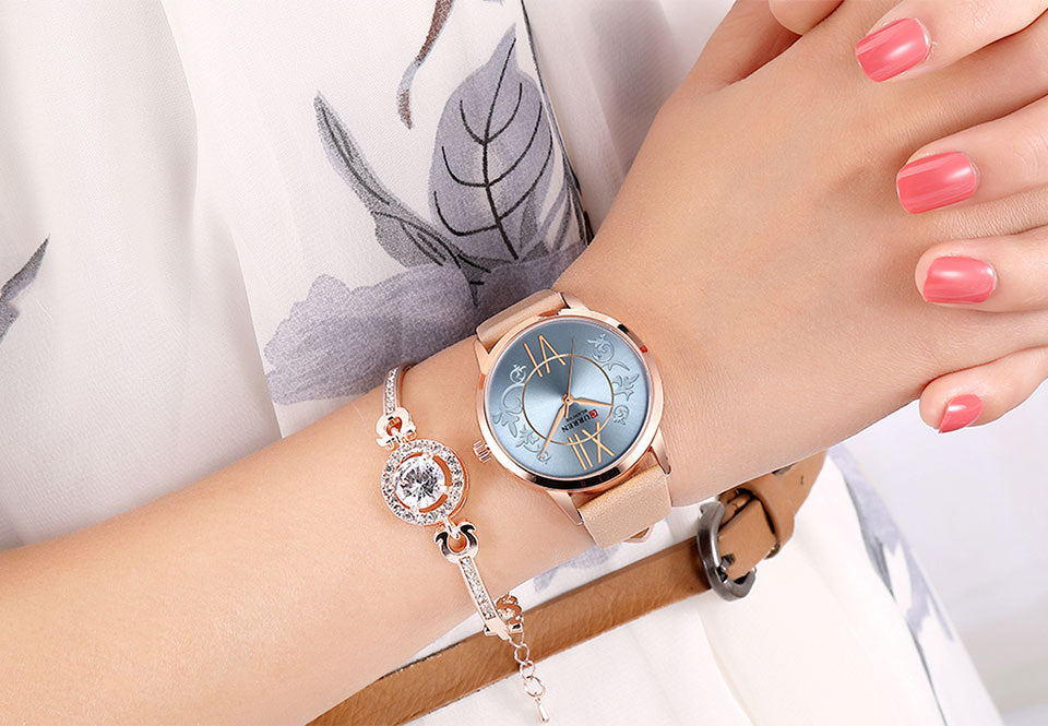 YSYH Watches Women Fashion Creative Analog Quartz Wrist Watch Reloj Mujer Casual Leather Ladies Clock Female Montre femme