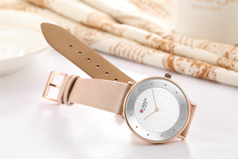 YSYH Watches Women Leather Analog Quartz Wristwatch Charm Ladies Dress Watch Romantic Gift Female Clock 9033 Relogios Feminino