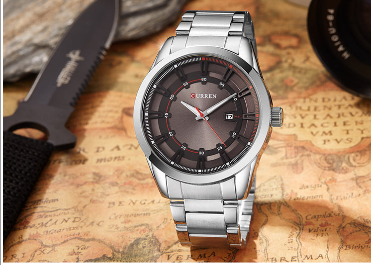 YSYH  Casual Men Watches Display Date Army Military Quartz Male Clock Waterproof Wristwatch