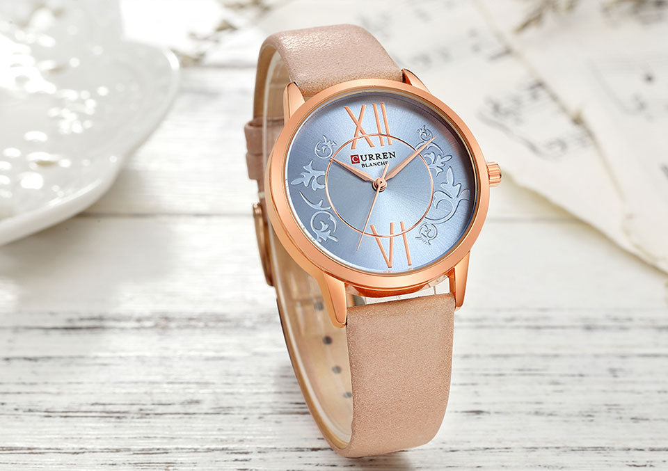 YSYH Watches Women Fashion Creative Analog Quartz Wrist Watch Reloj Mujer Casual Leather Ladies Clock Female Montre femme
