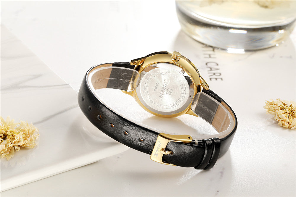 YSYH Charm Leather Watches Women Classic Digital Analog Quartz Wristwtatch Ladies Dress Watch With Date 9035 Relogio Feminino