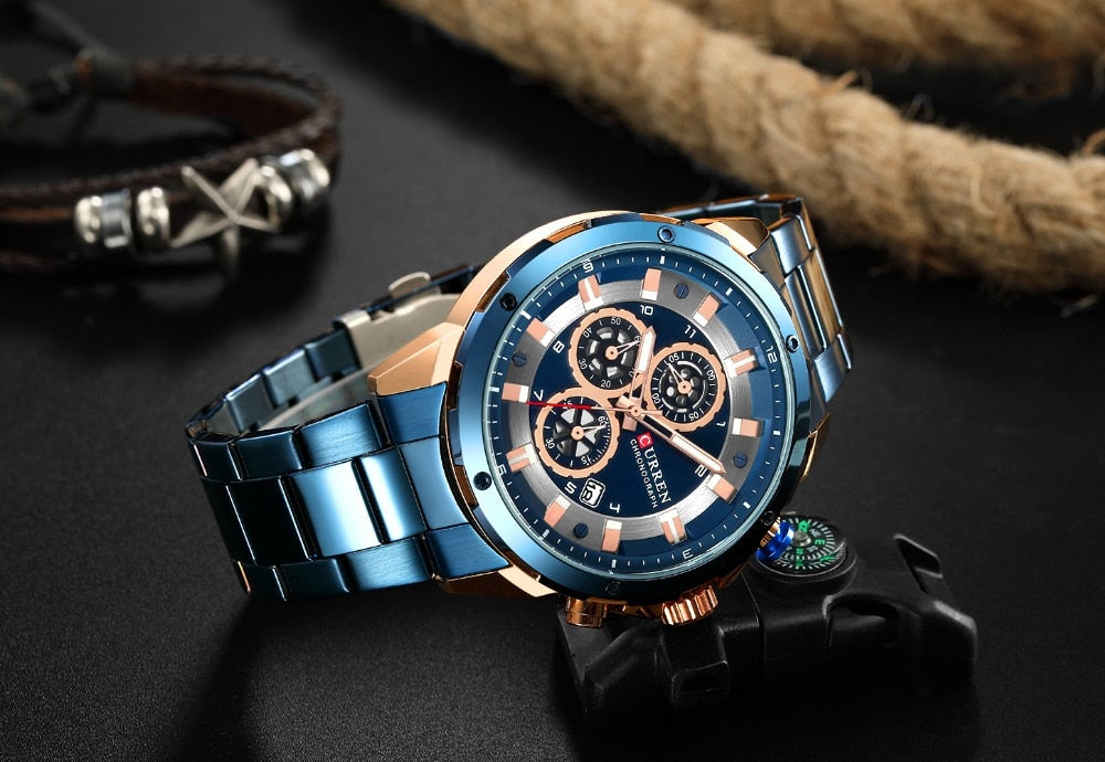 YSYH    Men's Watch Luxury Famous  Sport Watch Military Quartz Men Wristwatch Reloj