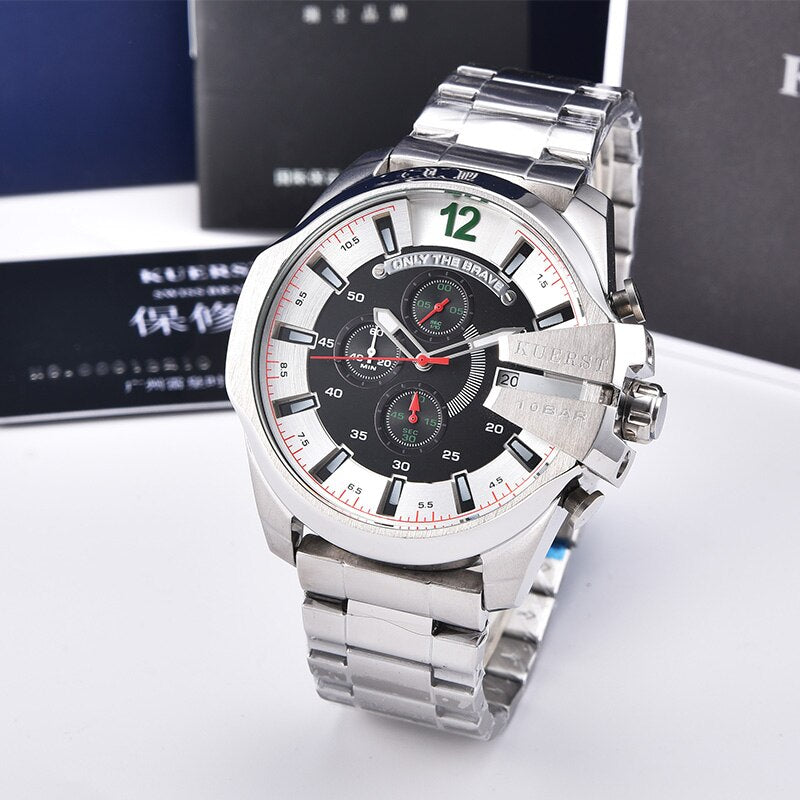 Men's Sport Watch Top Luxury Brand YSYH Waterproof Military Watch Male Gradient Glass Large Dial Multi-function Quartz Clock