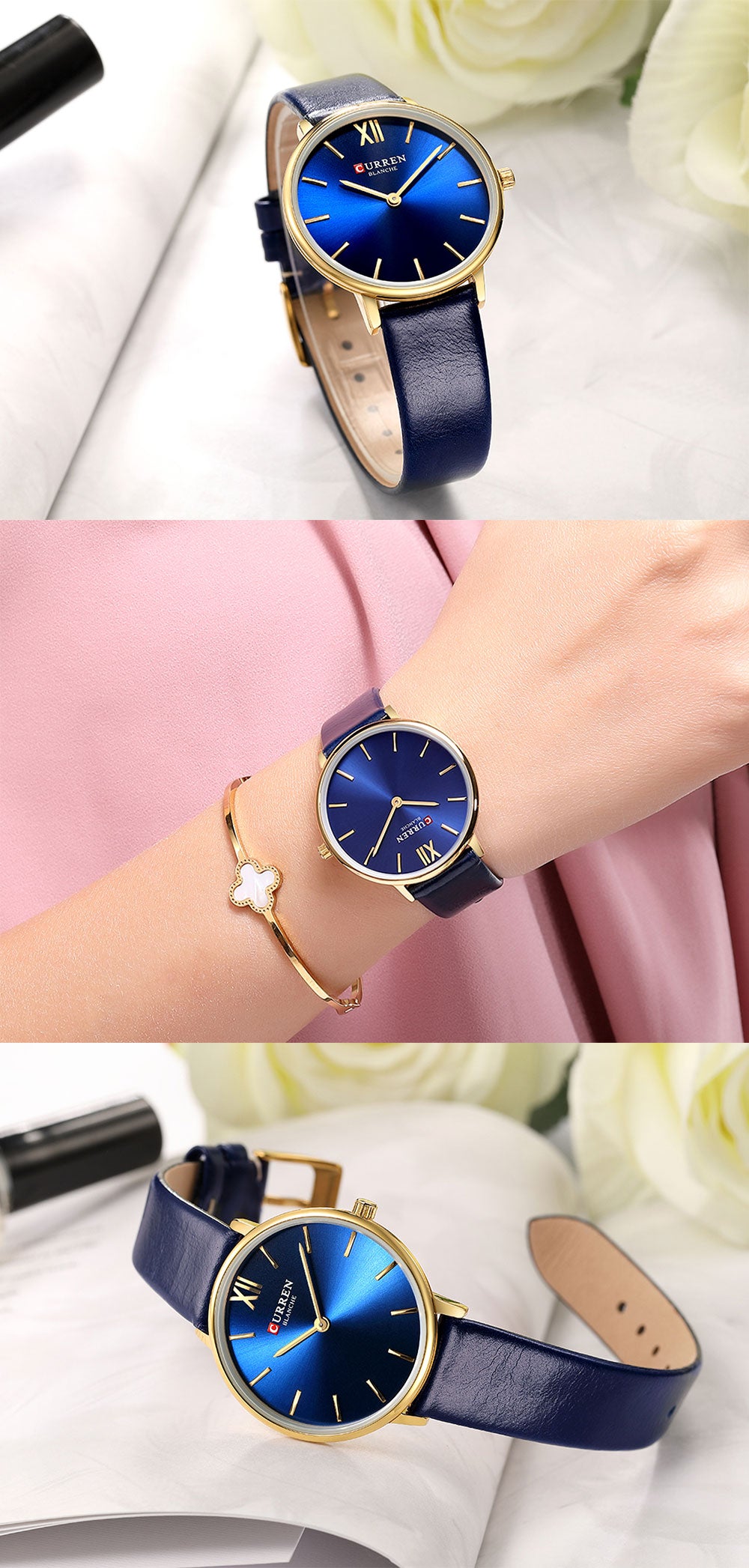 YSYH Leather Watches Women Luxury Brand Fashion Quartz Female Wrist Watch Dress Ladies Elegant Watch reloj mujer