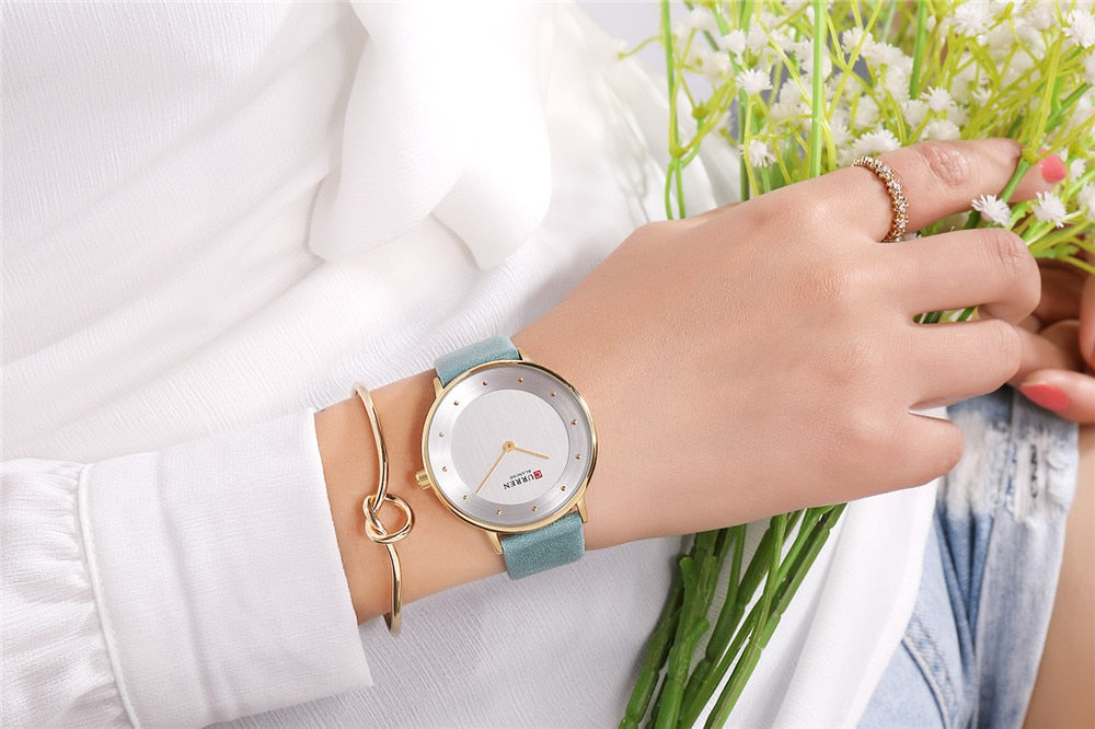 YSYH Watches Women Leather Analog Quartz Wristwatch Charm Ladies Dress Watch Romantic Gift Female Clock 9033 Relogios Feminino