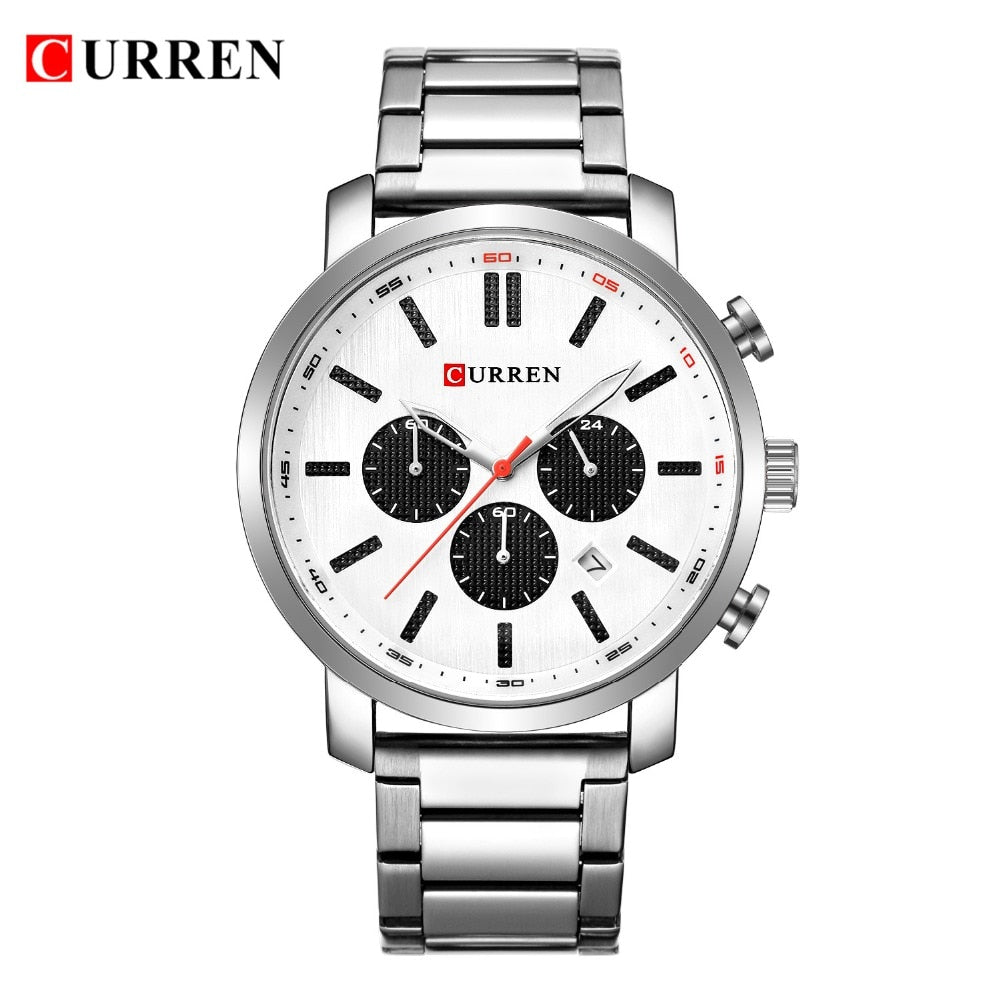 Luxury Men's Watches Date Clock Male Sports Timing Watches YSYH Mens Quartz Casual WristWatch