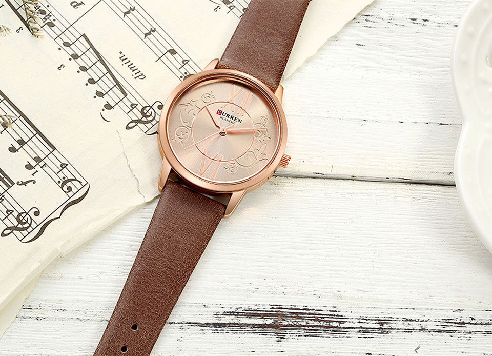YSYH Watches Women Fashion Creative Analog Quartz Wrist Watch Reloj Mujer Casual Leather Ladies Clock Female Montre femme