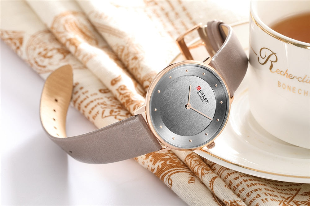 YSYH Watches Women Leather Analog Quartz Wristwatch Charm Ladies Dress Watch Romantic Gift Female Clock 9033 Relogios Feminino