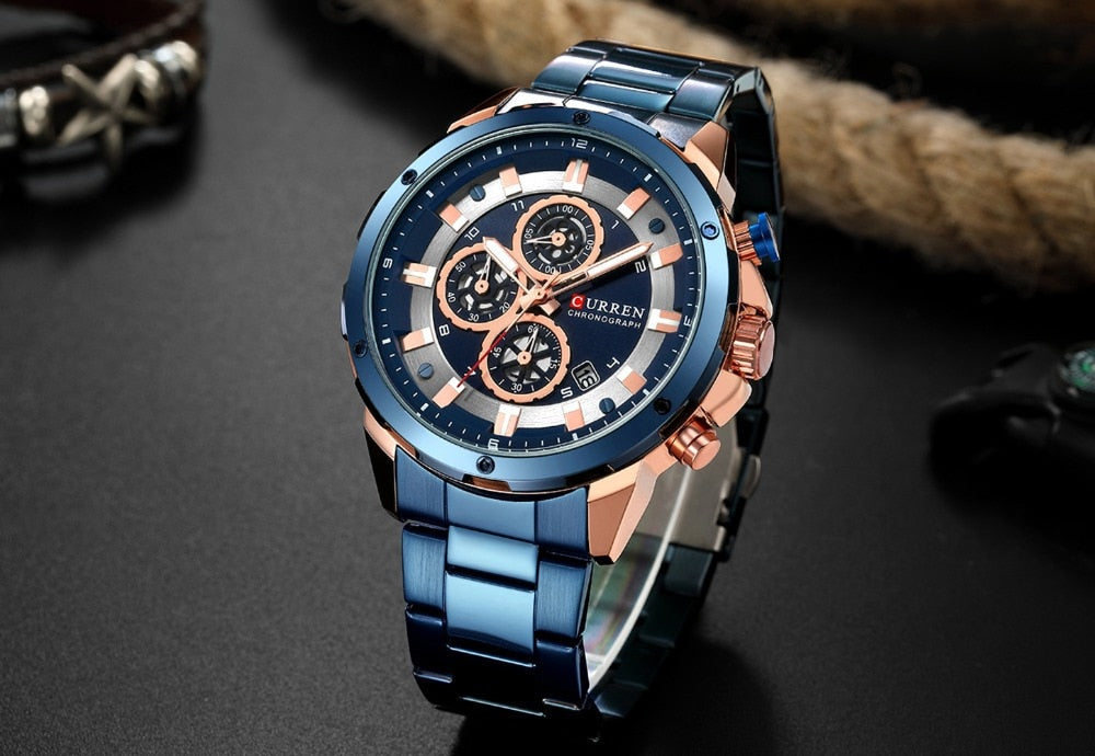 YSYH    Men's Watch Luxury Famous  Sport Watch Military Quartz Men Wristwatch Reloj