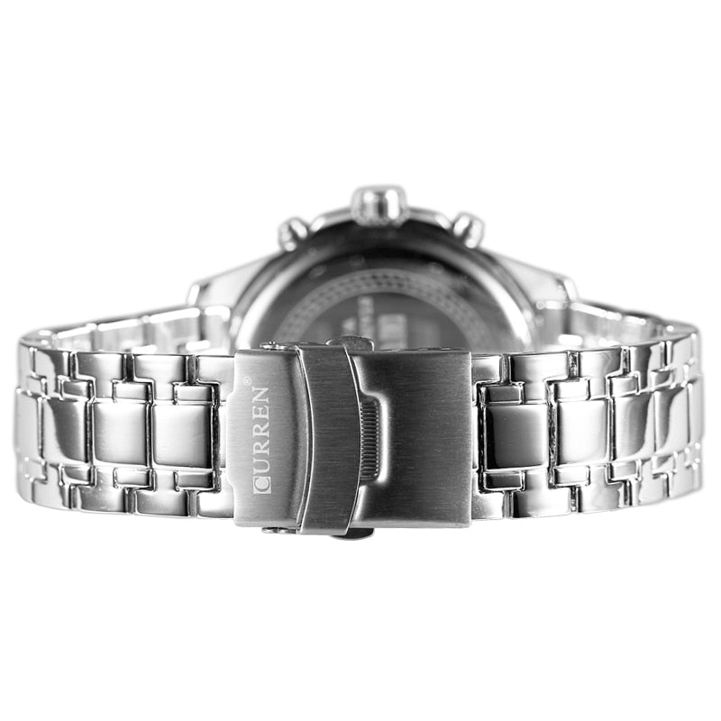 Men's Watches YSYH  Quartz Watch Men Sport Full Steel Waterproof Wristwatch Male Clock