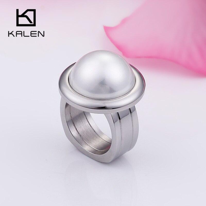 Rossny Women Rings Bulgaria Gold Stainless Steel & Colorful Stone Rings-Rings-Rossny