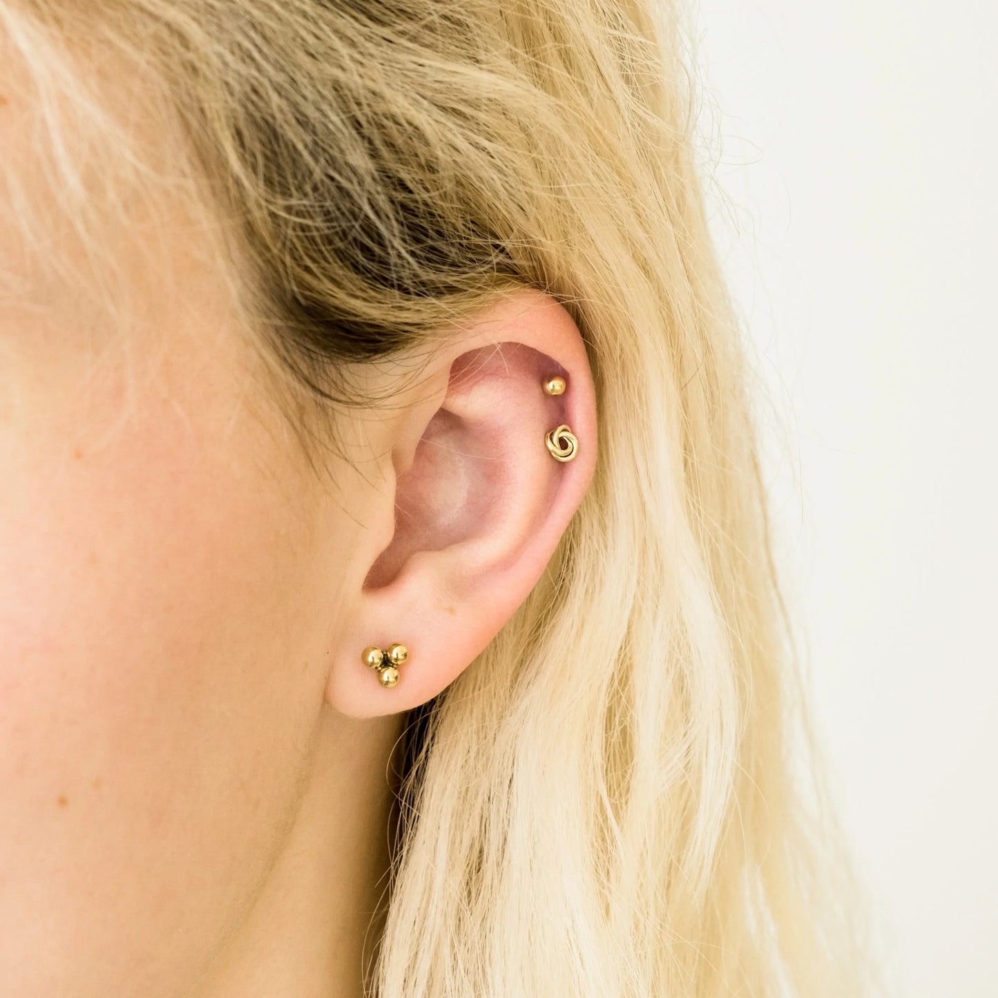Love Knot Stud Earrings
