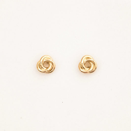 Love Knot Stud Earrings