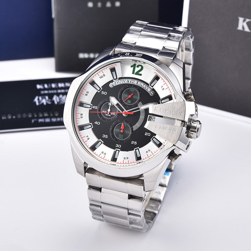 Men's Sport Watch Top Luxury Brand YSYH Waterproof Military Watch Male Gradient Glass Large Dial Multi-function Quartz Clock
