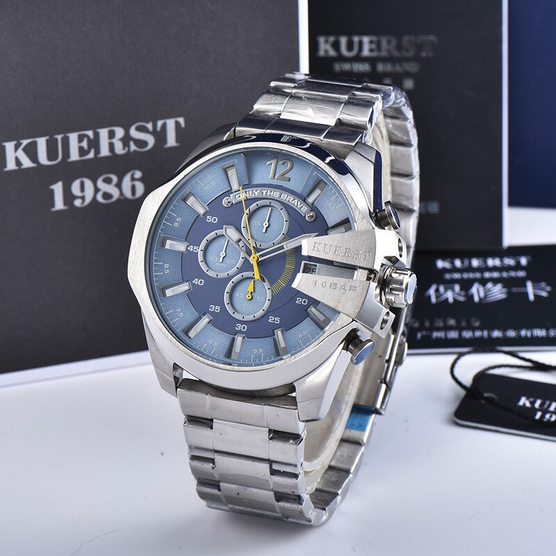 Men's Sport Watch Top Luxury Brand YSYH Waterproof Military Watch Male Gradient Glass Large Dial Multi-function Quartz Clock