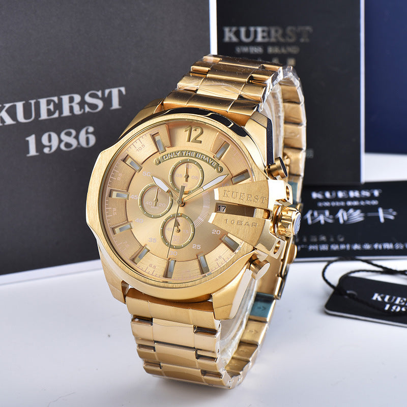 Men's Sport Watch Top Luxury Brand YSYH Waterproof Military Watch Male Gradient Glass Large Dial Multi-function Quartz Clock