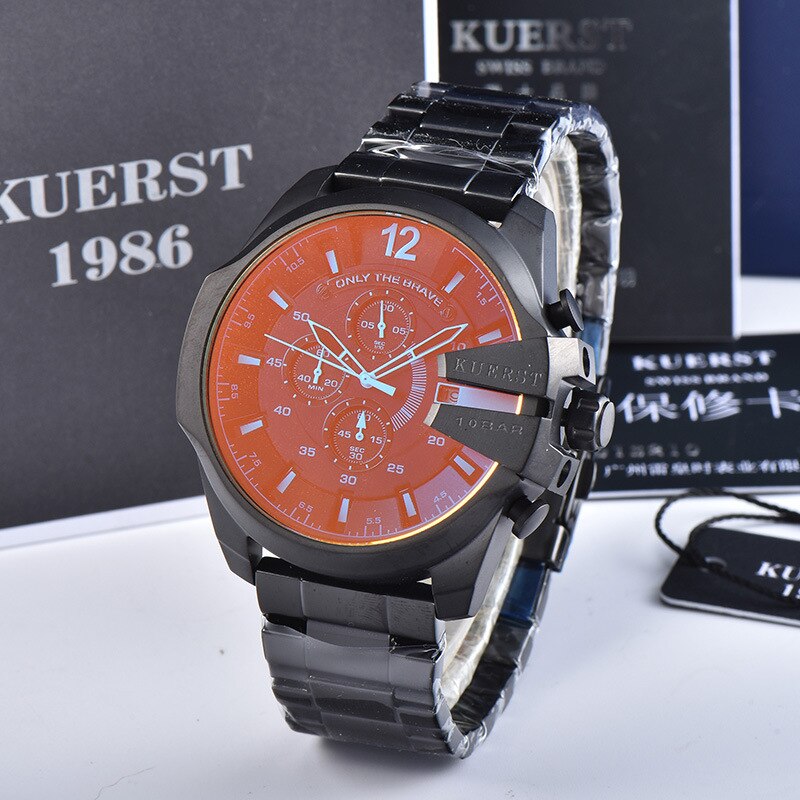 Men's Sport Watch Top Luxury Brand YSYH Waterproof Military Watch Male Gradient Glass Large Dial Multi-function Quartz Clock