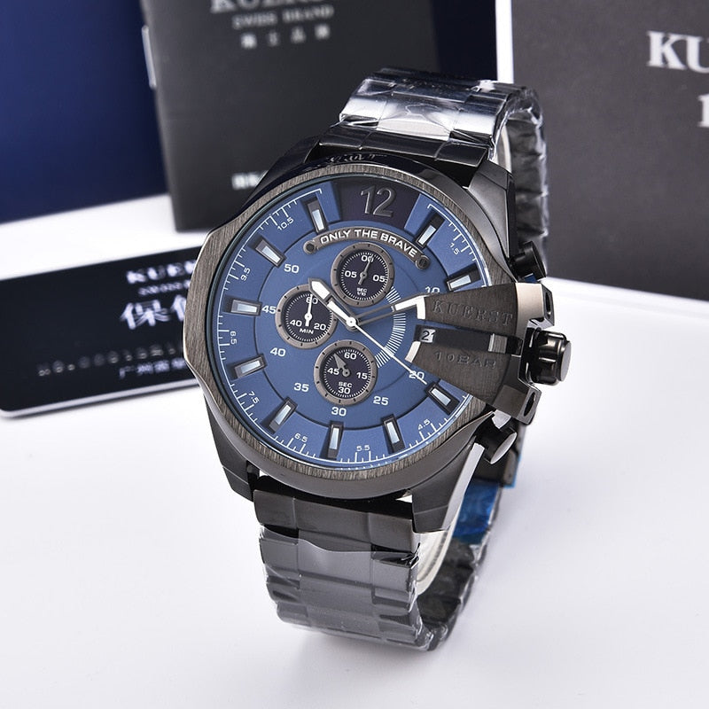 Men's Sport Watch Top Luxury Brand YSYH Waterproof Military Watch Male Gradient Glass Large Dial Multi-function Quartz Clock