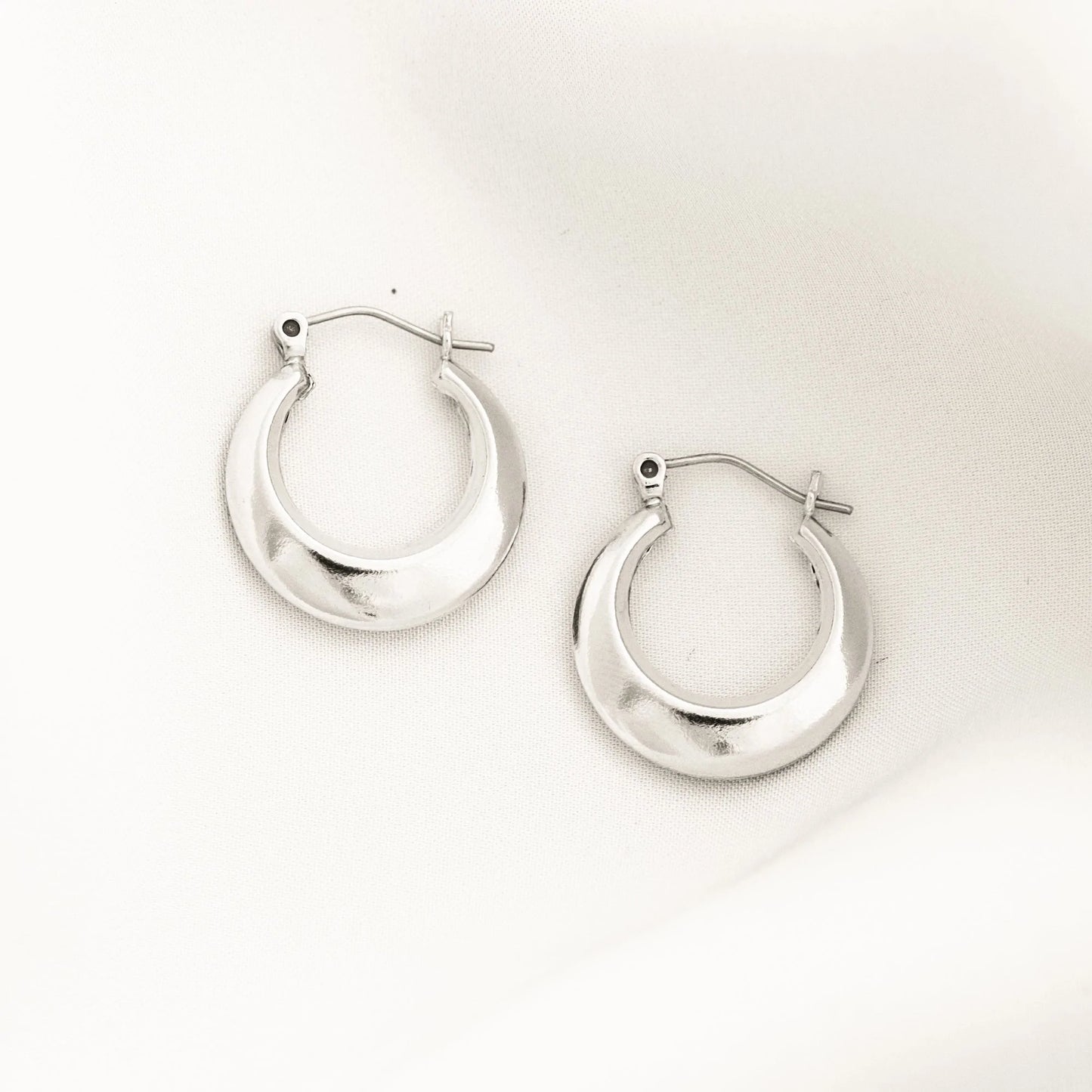 Modern Hoop Earrings