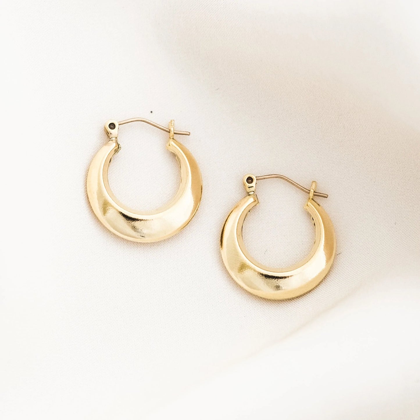 Modern Hoop Earrings