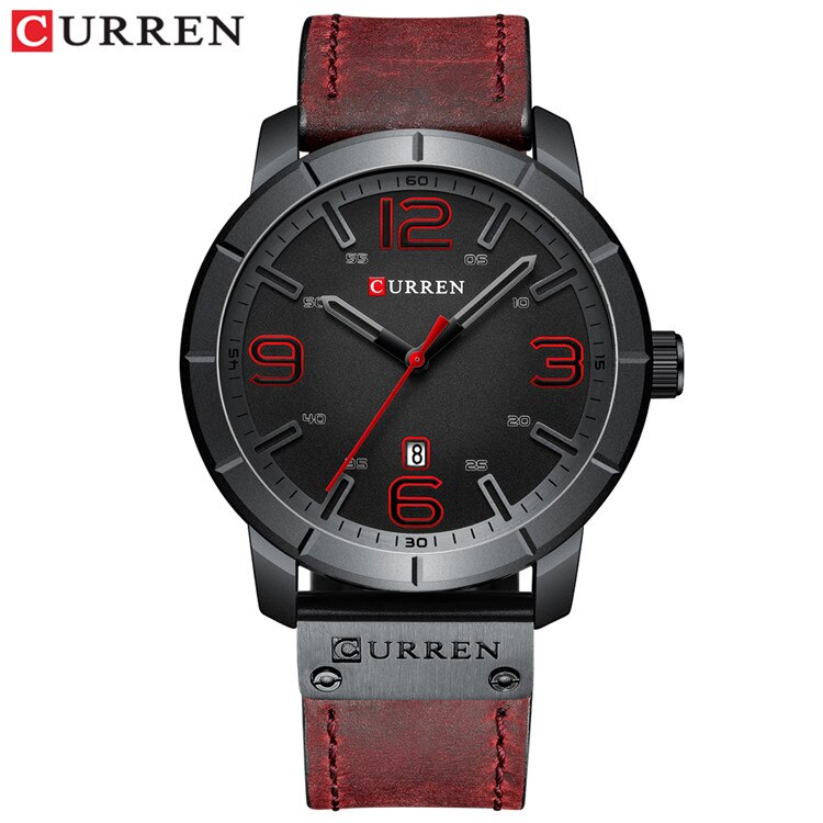 YSYH Quartz Wrist Watch Men Watches Luxury Leather Wristwatch For Male Clock