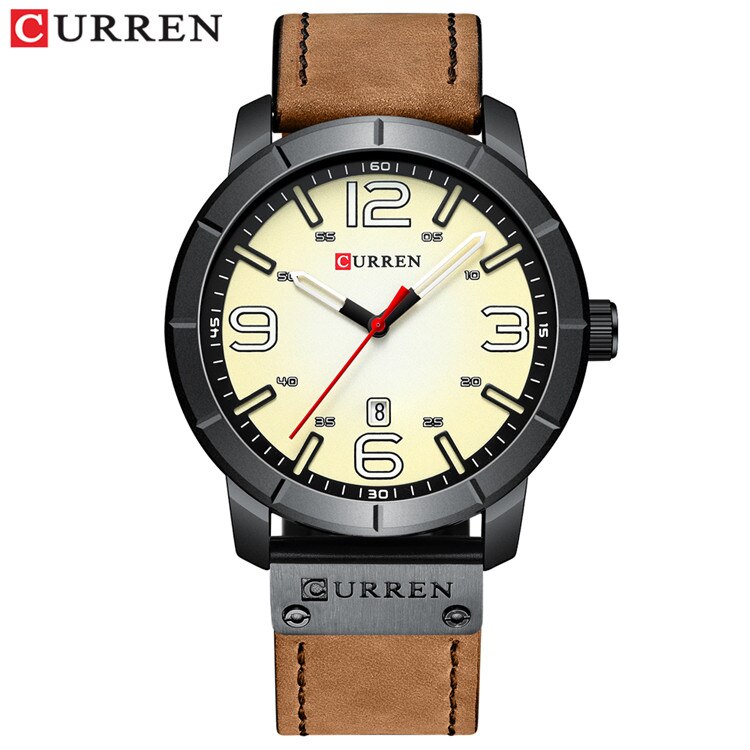 YSYH Quartz Wrist Watch Men Watches Luxury Leather Wristwatch For Male Clock