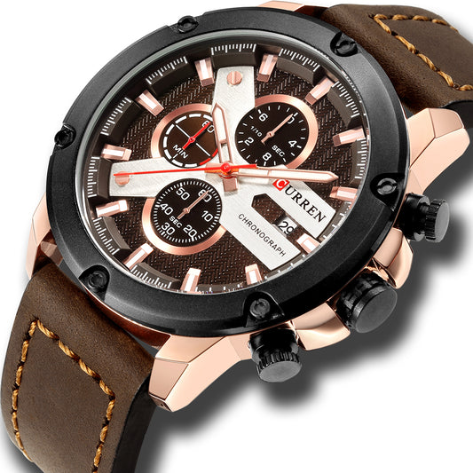 Watches For Men Luxury Brand YSYH Chronograph Casual Sports Wristwatch