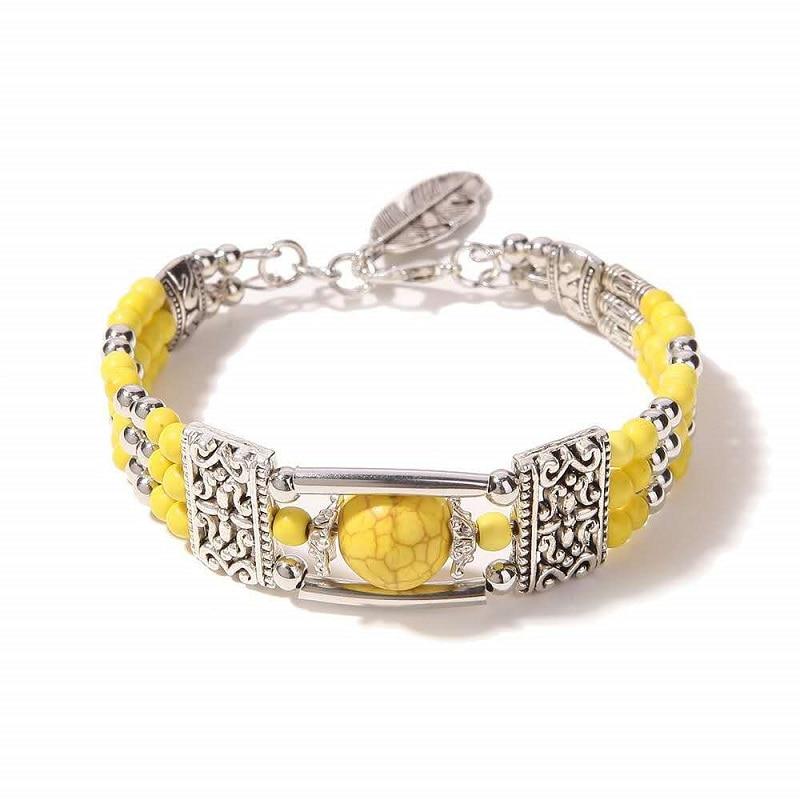 Bohemian Turquoise female bracelet jewelry-Bracelet-Rossny