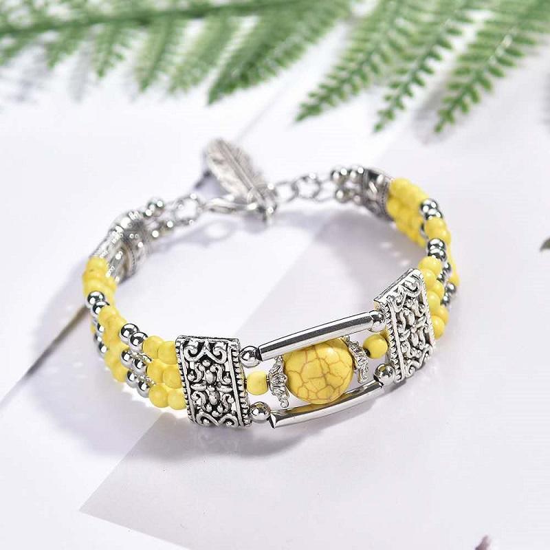 Bohemian Turquoise female bracelet jewelry-Bracelet-Rossny