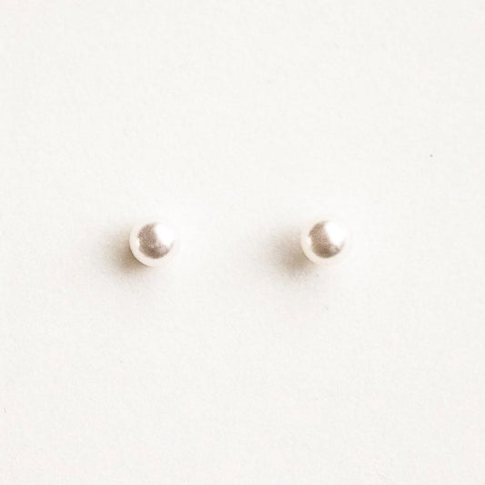 Pearl Stud Earrings