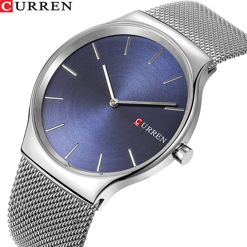 YSYH Luxury Brand  Simple Men Watches Full Steel Quartz Men's Wristwatch Montre Homme Reloj
