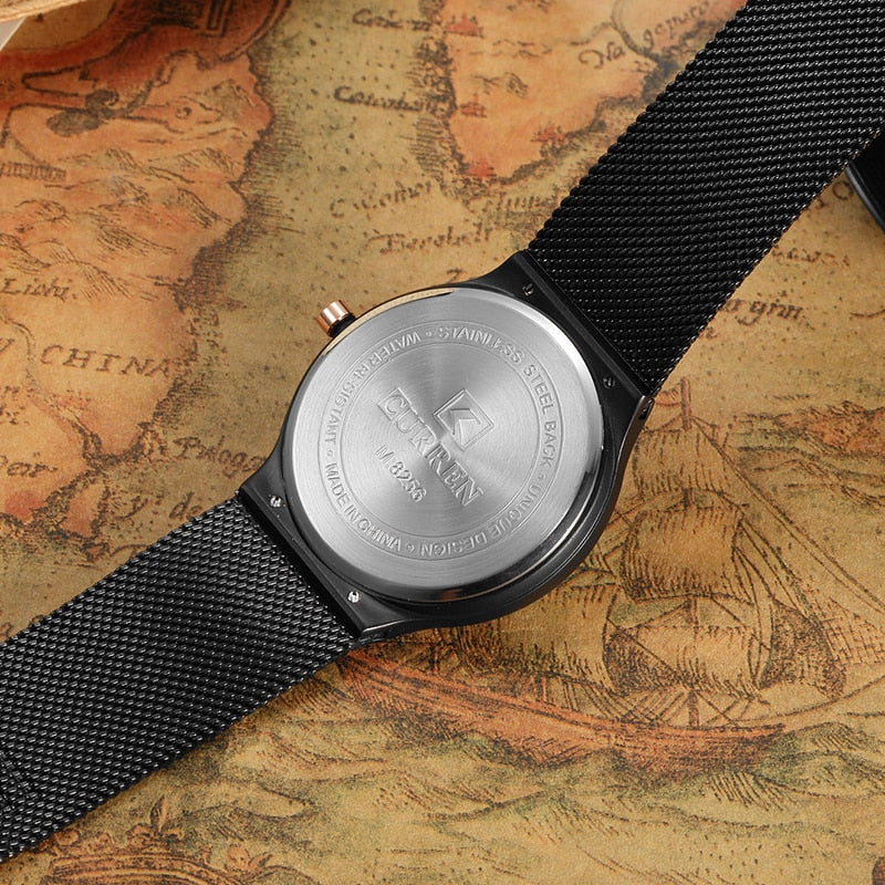 YSYH Luxury Brand  Simple Men Watches Full Steel Quartz Men's Wristwatch Montre Homme Reloj