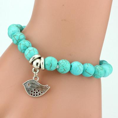 Boho Turquoises Bracelets Cross Tree Snake Bracelet Bangle-Bracelet-Rossny