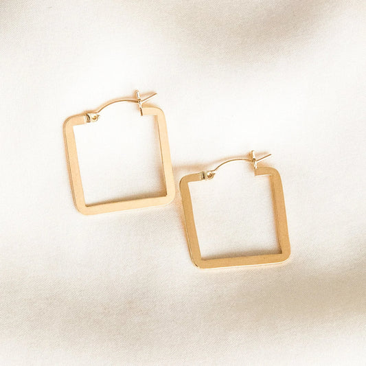 Square Hoop Earrings