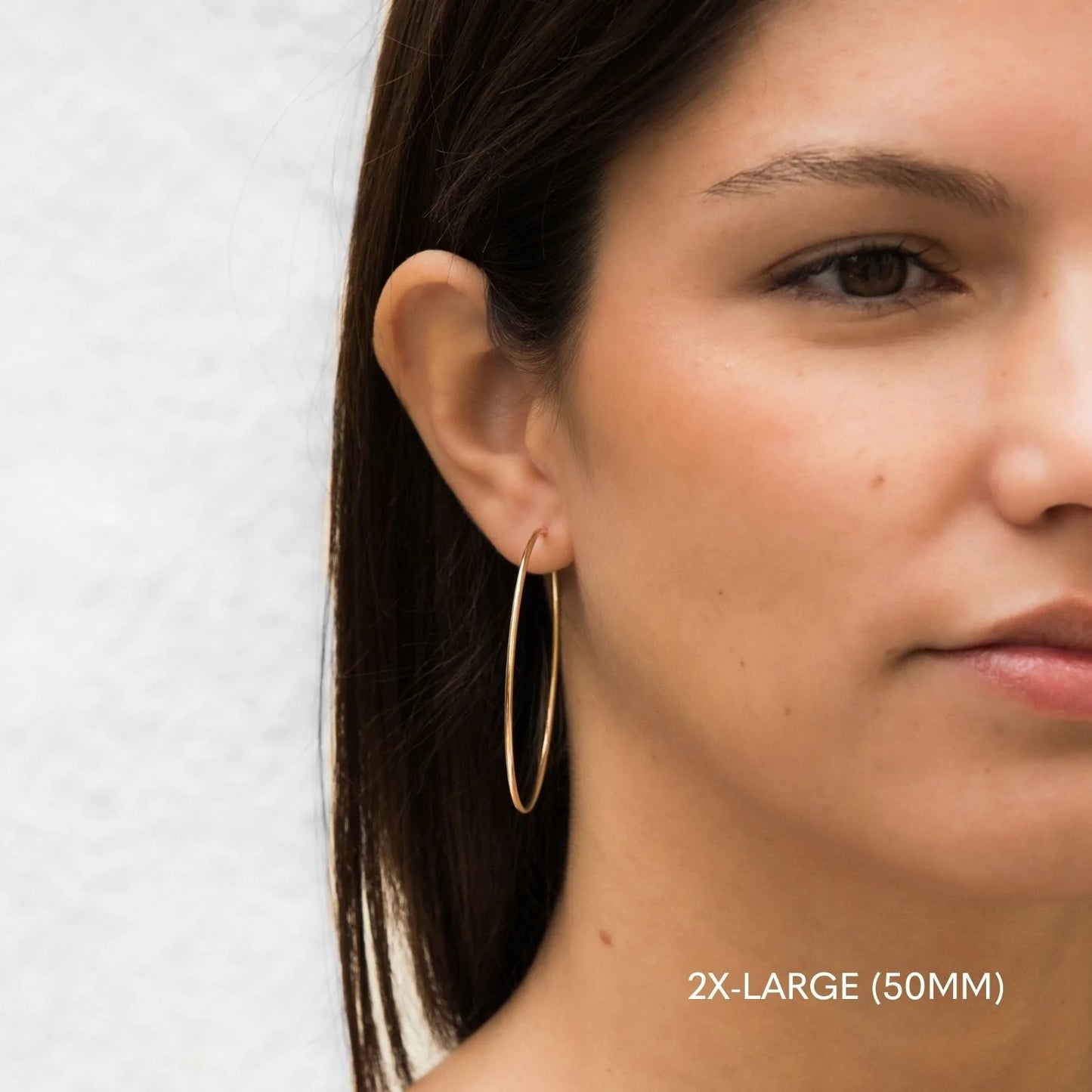 Thin Hoop Earrings