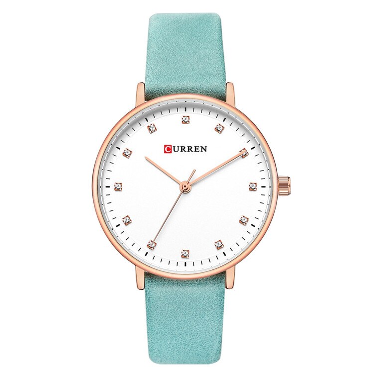 YSYH Fashion Leather Ladies Watches Analog Quartz Female Clock Luxury Women Rhinestone Watches Valentine Gifts
