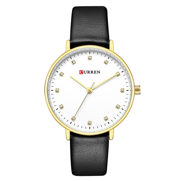 YSYH Fashion Leather Ladies Watches Analog Quartz Female Clock Luxury Women Rhinestone Watches Valentine Gifts