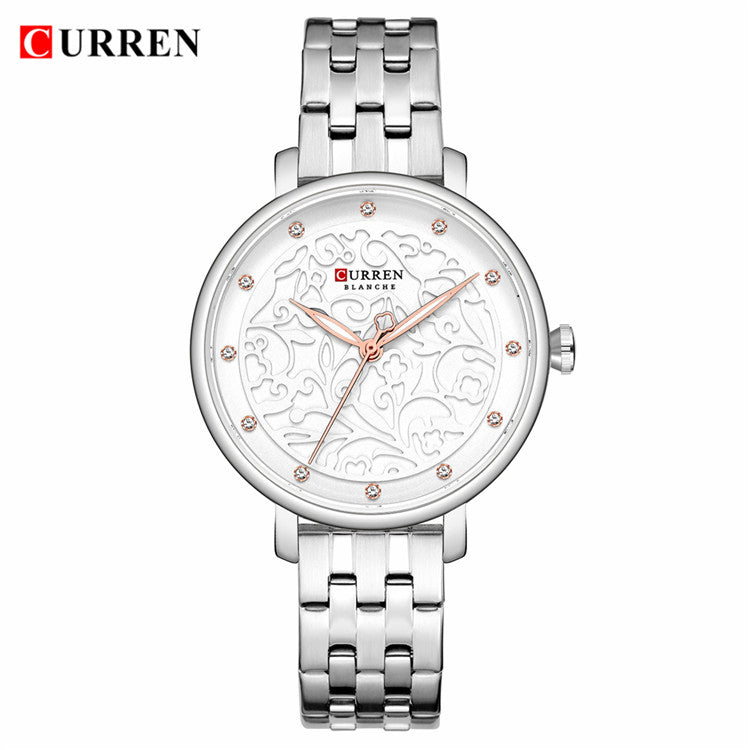 YSYH Women Watches Pink Leather Wristwatch with Rhinestone Ladies Clock Fashion Luxury Quartz Watch Relogio Feminino