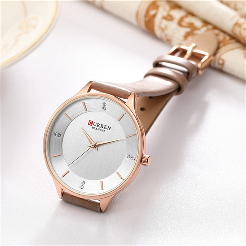 YSYH Watches For Women  Rhinestone Women's Wriswatch With Leather Ladies Dress Watch Female Clock Relogio Feminino