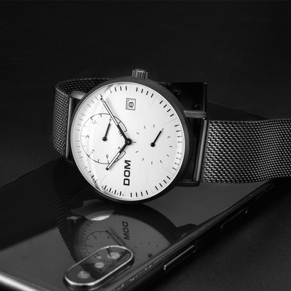 YSYH Brand Advanced Quartz Wristwatch Man Business Casual Waterproof Sports Multi-function Display Watch
